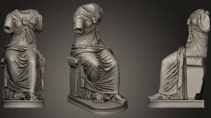 Статуи античные и исторические The goddess Isis
